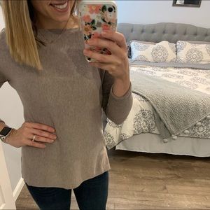 Old Navy size S. Long sleeve tan thin sweater